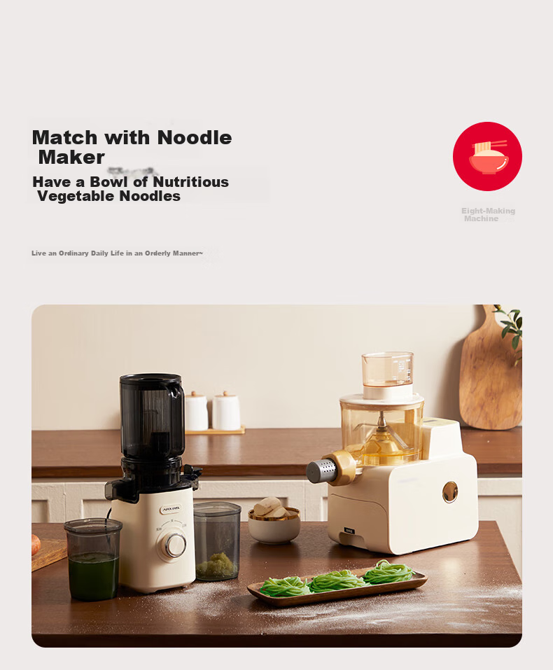 APIXINTL Japanese Anben Su Juicer, Home Multi-Functional Apple And Vegetable Juicer, Pulp Separation, Fully Automatic Mini Grinder 14