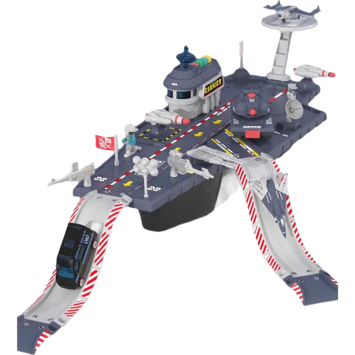 Mabaozibao Aircraft Carrier Toy Ship Model Alloy Large Warship Tank Aircraft Realistic Children's Boys Birthday Gift