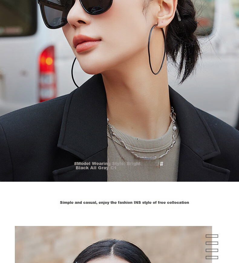 Boshide Sunglasses, Driving-Specific Sunglasses for Men, Fashionable And Stylish Sunglasses, Black Frame with Gray Lenses 5