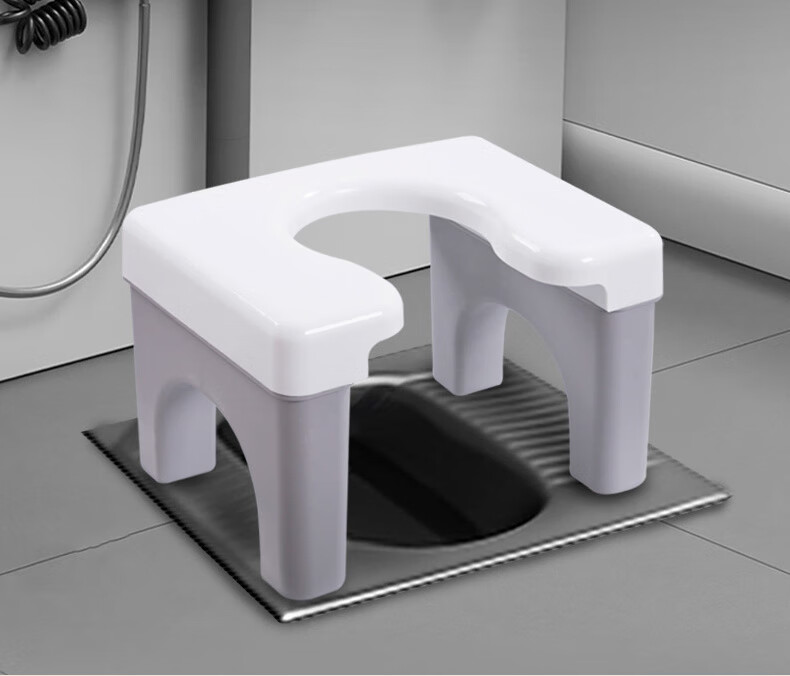 40,000 Kilometers Squat Toilet Seat Stool Squat-to-Sit Converter Pregnant Women Elderly Commode Chair 1