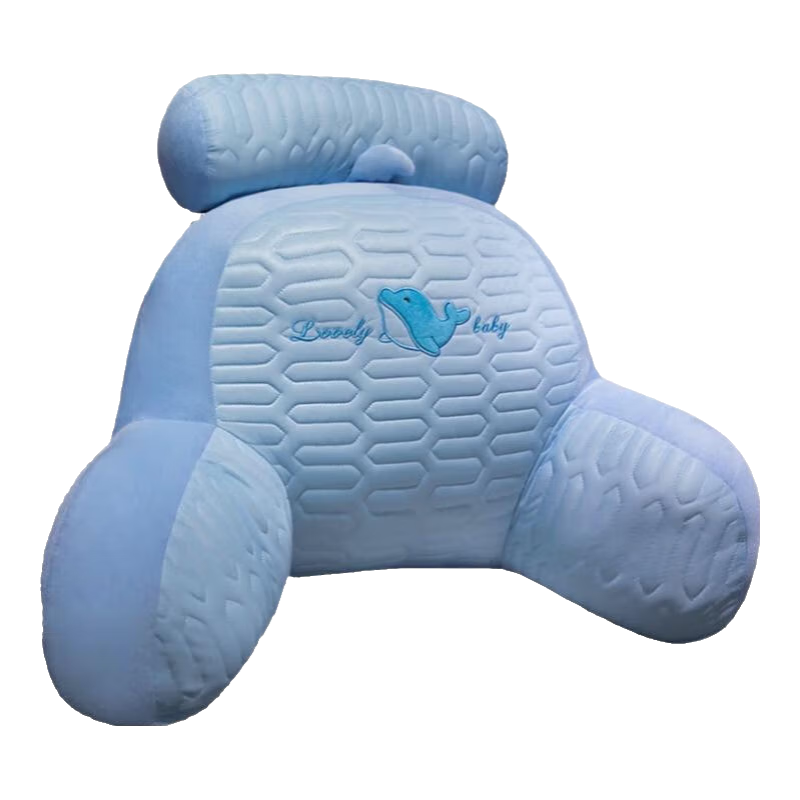 Jingmao Bed Headrest Lumbar Support Cushion Backrest Pillow Waist Cushion Office Dormitory Soft Bed Backrest Sofa Throw Pillow