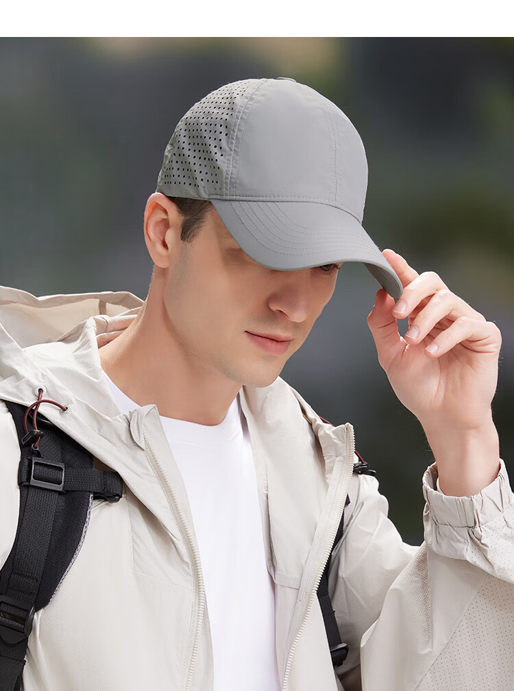 JEEP Baseball Cap for Men And Women, Summer Mesh Quick-Dry Sun Hat, Sports Casual Hiking Visor Cap 34