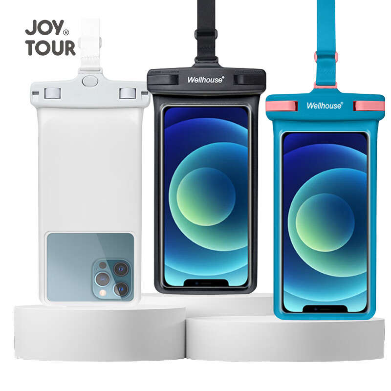 Водонепроницаемый чехол для телефона JOYTOUR 3D Universal, синий