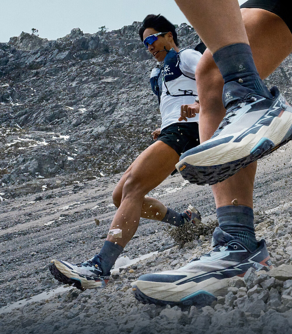 KAILAS FUGA [Xin Zhilei's Choice] DU 2 Big Slope King Kai Le Stone Breathable Shock-Absorbing Low-Top Trail Running Shoes for Wome 6
