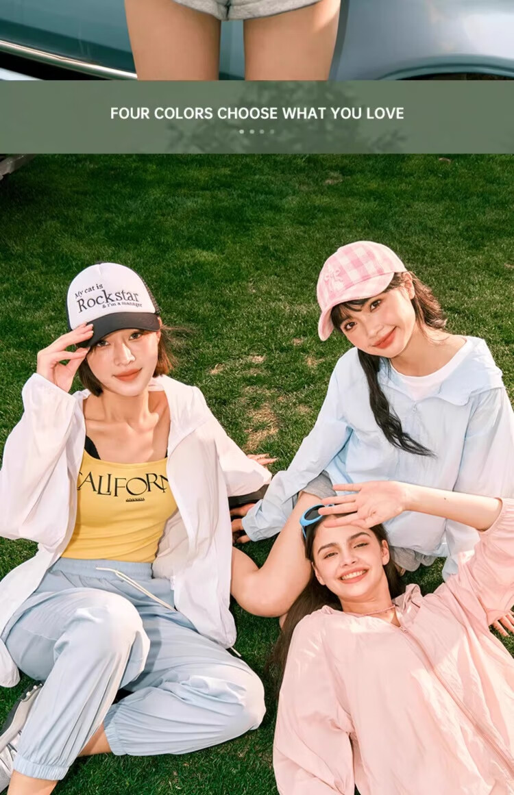 Huili Original Yarn Sun Protection Clothing for Women, 2026 New Style Loose UV-Resistant Spring And Summer Petite Stylish Outdoor Sun Protection Jacket 17