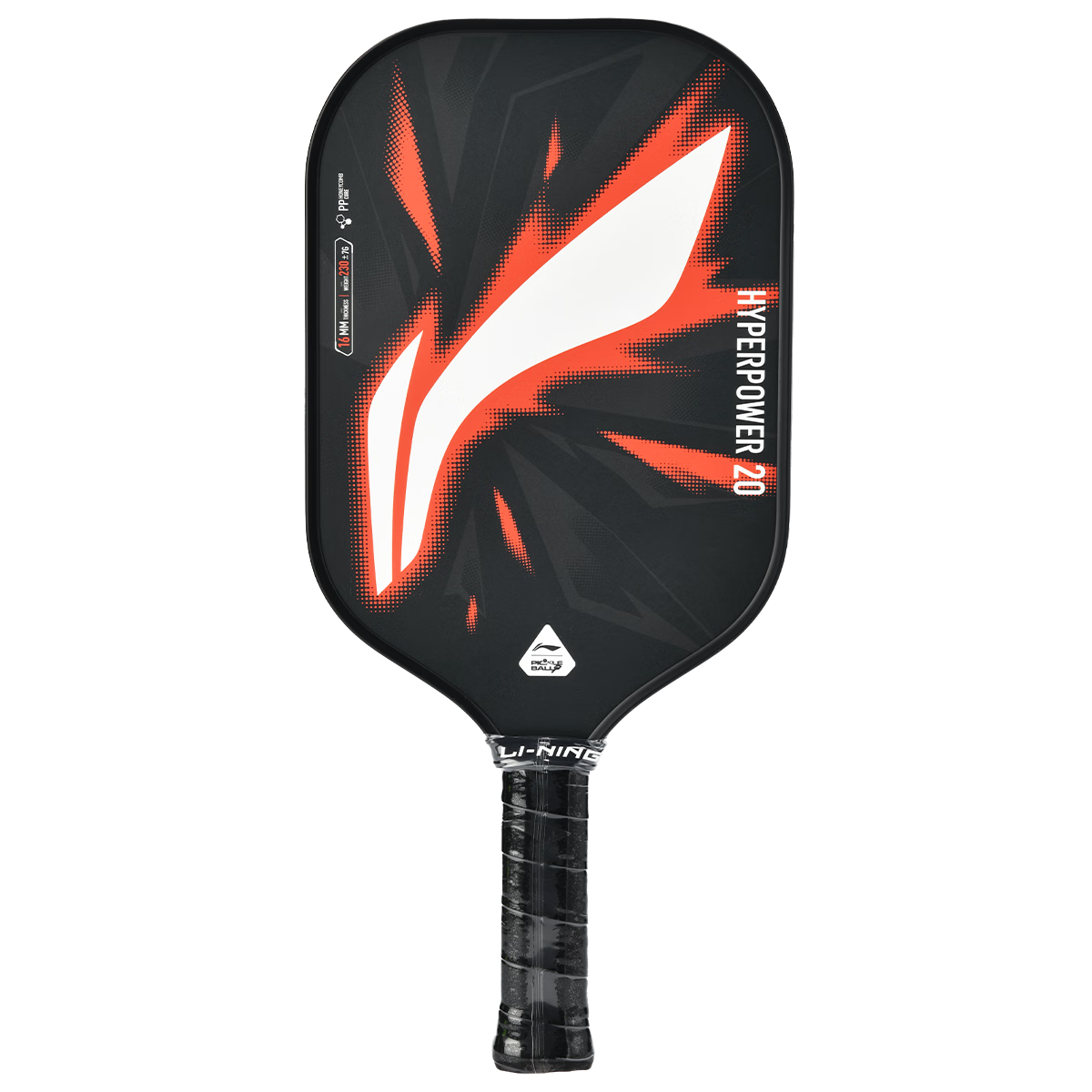 LI-NING HYPERPOWER 20 Pickleball Paddle Entry-Level Offensive ACPV019 Black