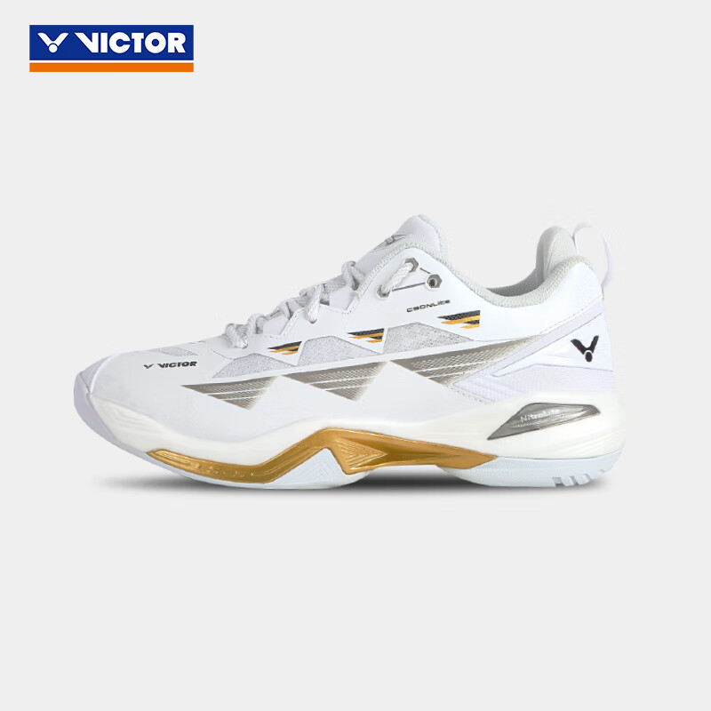VICTOR Self-Operated Flagship Store Badminton Shoes for Men And Women, Wear-Resistant Breathable Standard Last Shock-Absorbing Professional Sports Shoes C90NLite