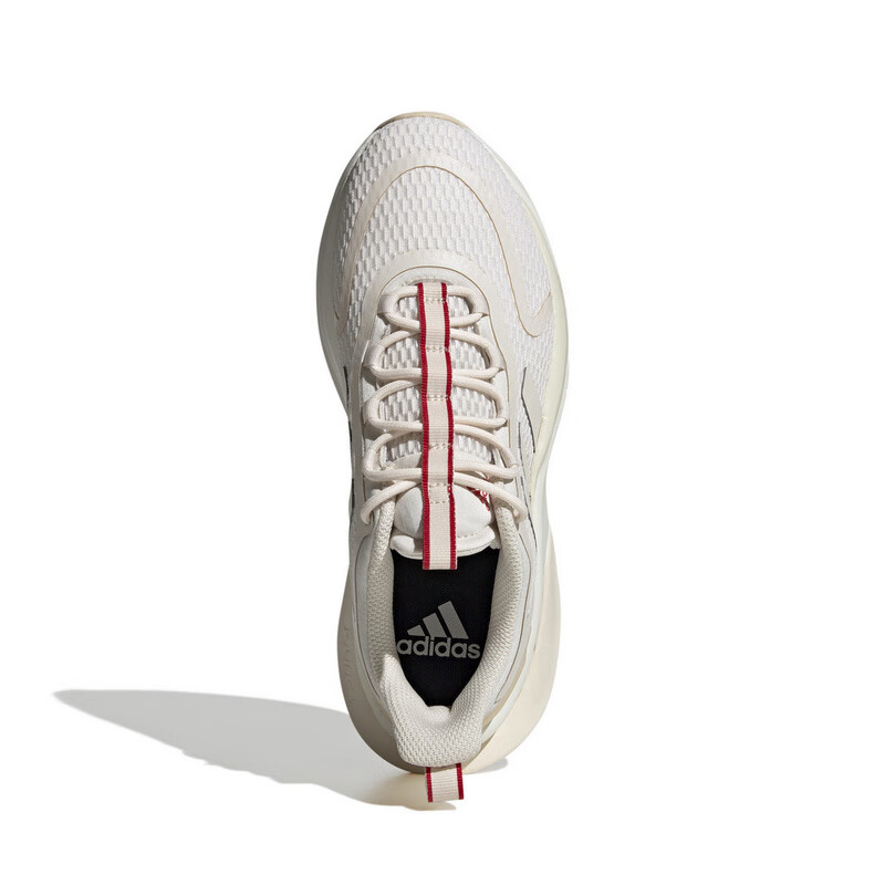 Adidas Women's Athletic Style Series AlphaBounce + Casual Shoes, ID8626, White, Size 36 4