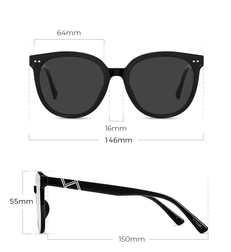 LOHO Sunglasses for Women, 2026 New Style, UV Protection Polarized Sunglasses, Anti-UV, Driving Professional LH09678 13