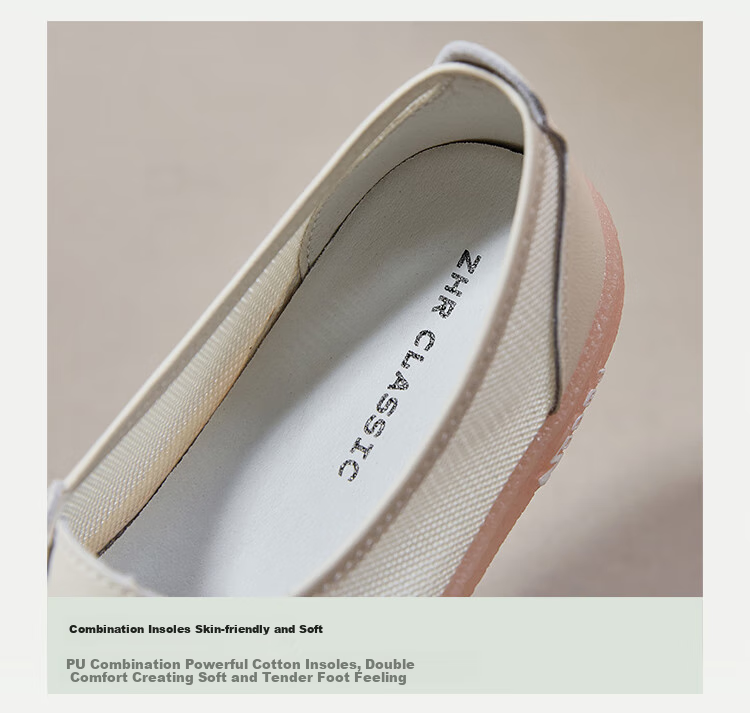ZHR White Sneakers for Women, Summer Genuine Leather Mesh Breathable Women's Shoes, Versatile Casual Shoes for Women, A70EF, Beige, Size 36 5