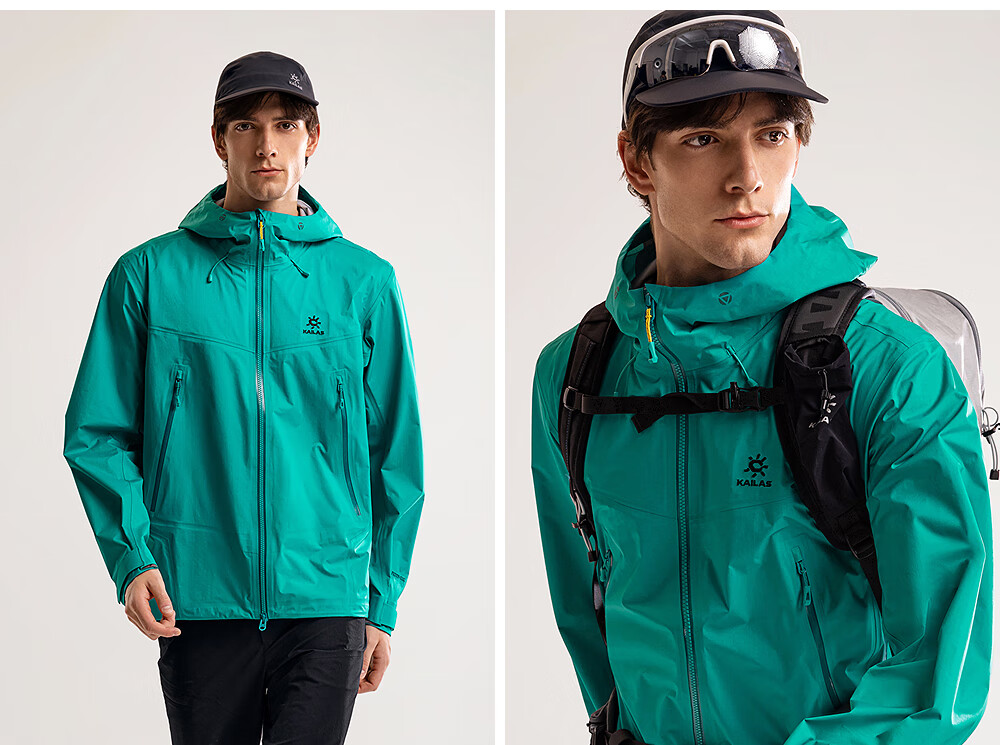 KAILAS Boge Da LT Hard Shell Jacket for Men And Women, 3L Waterproof Windproof Outdoor Hiking Mountaineering Coat 21