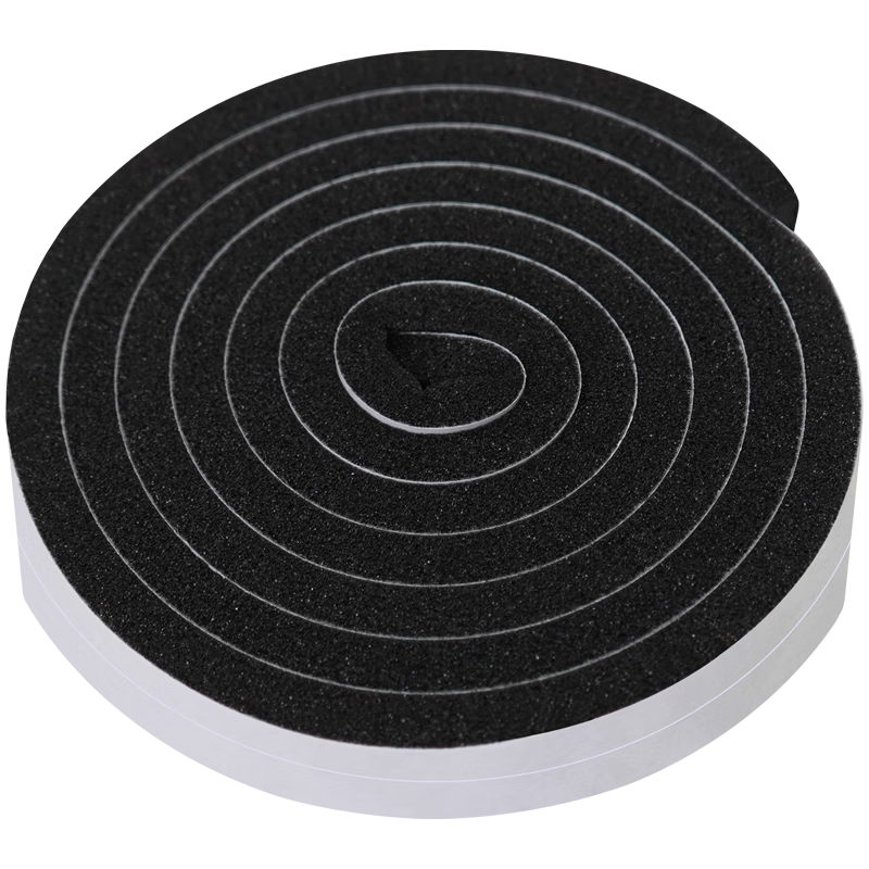 Caihong Self-Adhesive Black Sponge Sealing Strip Sliding Door Anti-Collision Strip Window Screen Frame Noise Silencer Soundproof Sticker