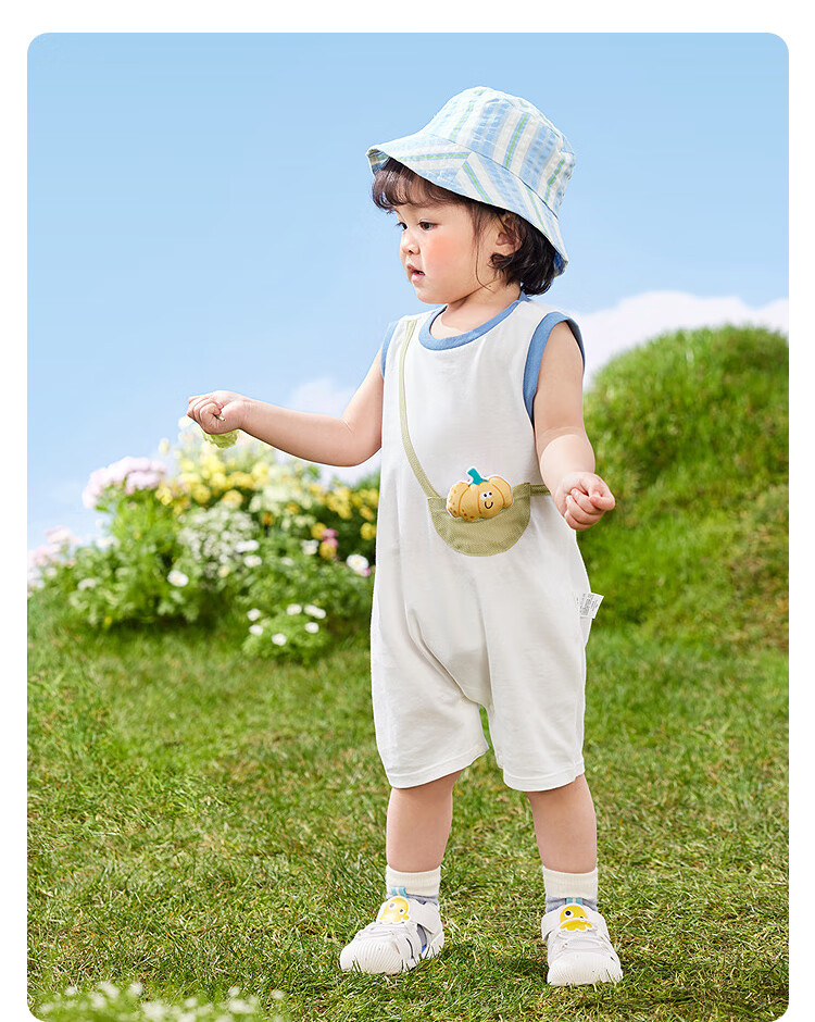 BALABALA Children's Clothing, Baby Romper, Newborn Onesie, Short-Sleeve Bodysuit, 2026 Summer Collection, Breathable Animal Design, Cute And Fu 15