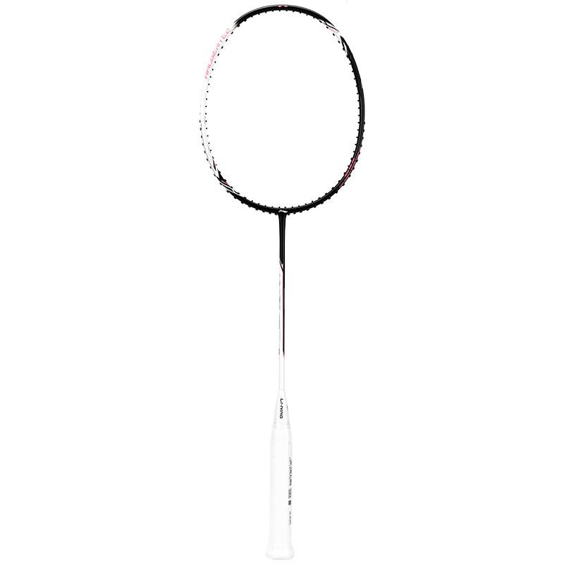LI-NING Badminton Racket Zhanji 2000 Control Type Cold Ebony Black Single Racket Entry Level 4U Pre-Strung