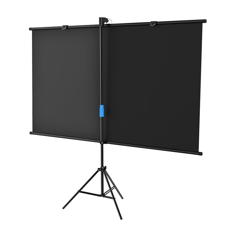 Ganyi HD Portable Stand Projection Screen White Fiberglass C100 100-inch 16:9 for All Lumen Projectors Outdoor Camping Travel Party 15