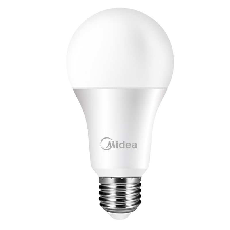 Midea LED Bulbs, Energy-Saving E27 Large Screw Base Threaded Globe Bulbs for Home Lighting, 15W Warm White, Pack of Three
