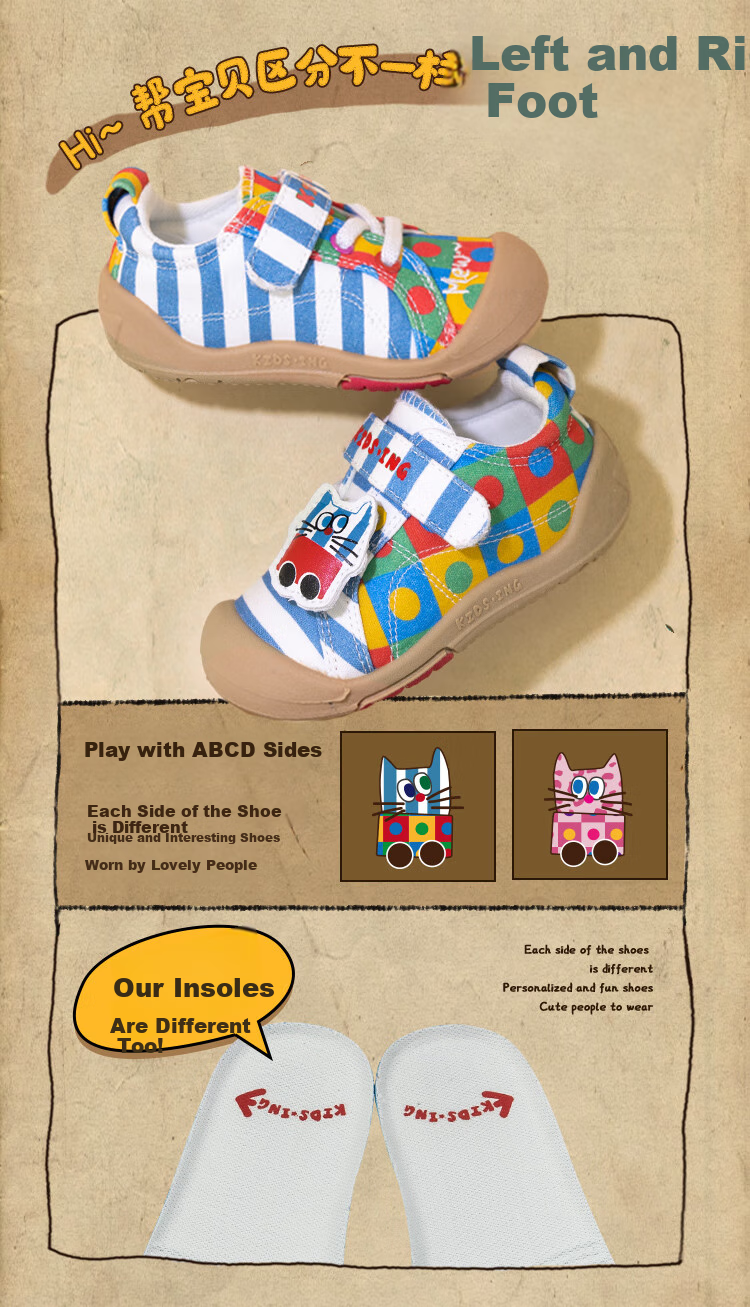 Kids.ing Cadixing Children's Canvas Shoes Spring Season Boys Girls Toddlers Soft-Soled Sneakers Kindergarten Blue 23 5