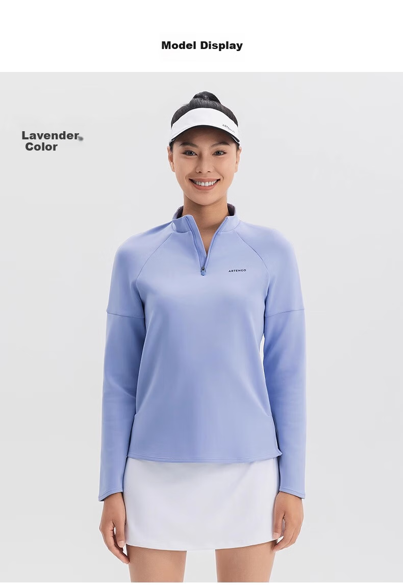 DECATHLON Long-Sleeve Quick-Dry Shirt, Sports Thermal Top, Running Fitness T-Shirt, Yoga Wear, Fitness Clothing for Women, 5118331 11