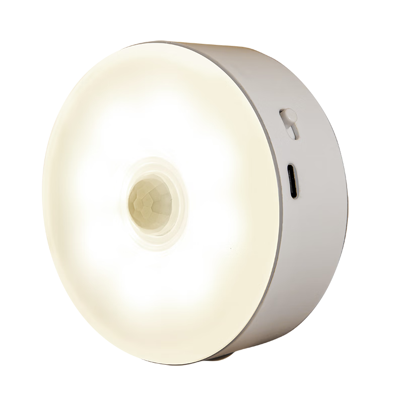 Datouren Motion Sensor Light, Human Presence On/off, Hallway Night Light for Elderly, Sound-Controlled Automatic Body-Sensing Night Light