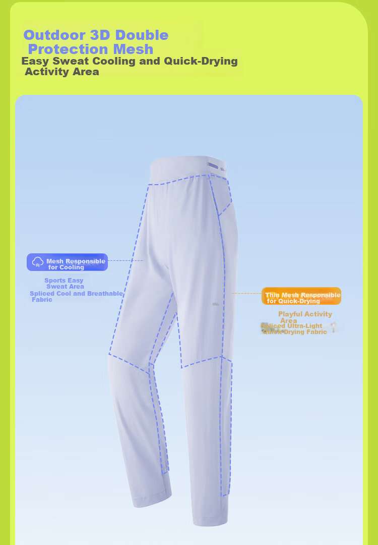 Beneunder Children's Pants, Boys And Girls Sun Protection Pants, Cool-Feeling Quick-Dry Lightweight Breathable Joggers, AF23924, Twilight Black, Size 130 5