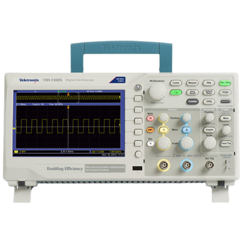 TEKTRONIX TBS1102X Digital Storage Oscilloscope (100MHz Dual Channel) 1-Year Warranty