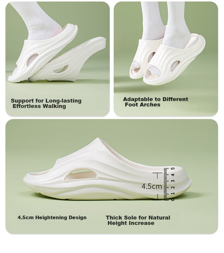 MINISO Slippers for Men And Women, Home Couple Comfortable Bathroom Non-Slip Odor-Resistant All-Season Slippers, Pearl White, Size 38-39 13