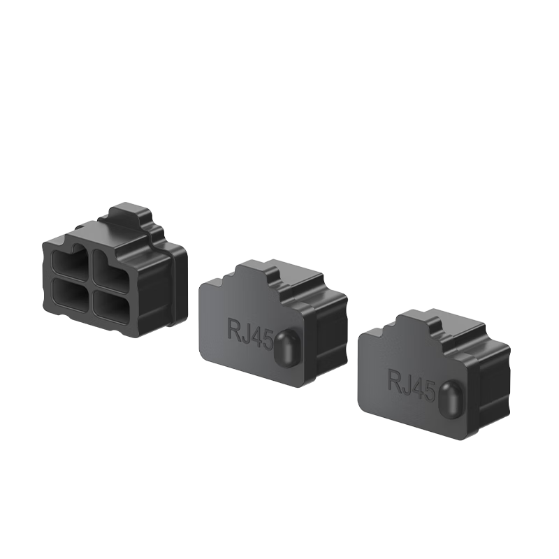 SAMZHE RJ45 Port Blocker, Network Port Dust Plug, Dust And Moisture Proof Network Port Blocker, Switch And Router Network Cable Interface Protector, 100 Pieces, SZ-WKG100
