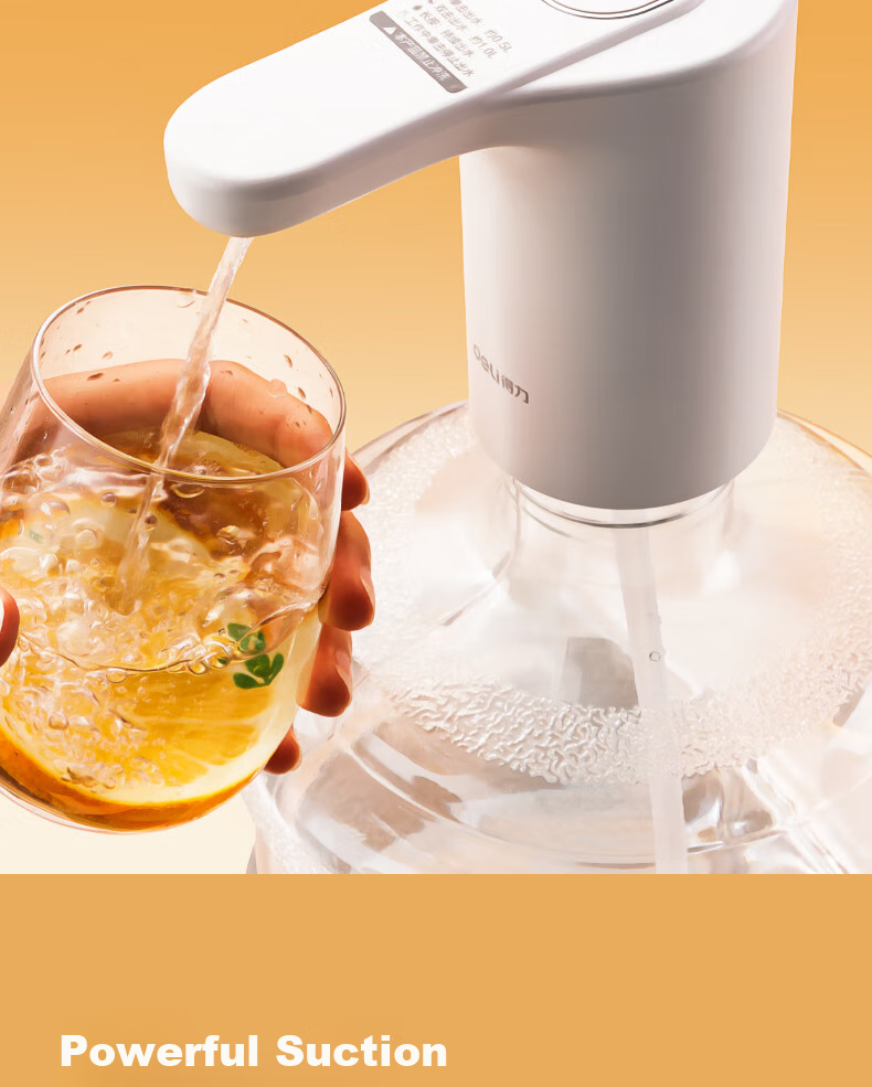 Deli Electric Water Dispenser Pump for Bottled Water, Automatic Mineral Water Pump, Water Jug And Purified Water Dispenser 5