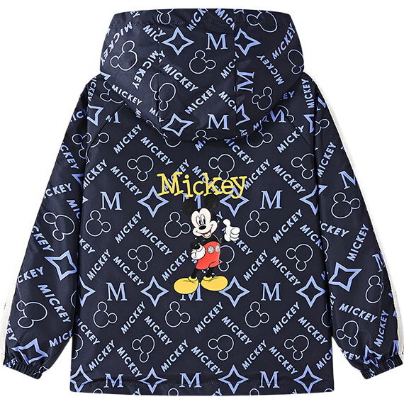 Dishini Double-Sided Wear Girls' Spring Coat Boys' 2026 New Children's Hooded Outerwear Baby Lightweight Jacket