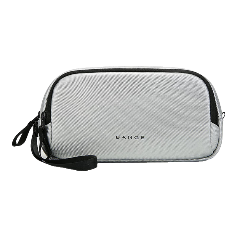 Bange Digital Storage Handheld DJI Pocket 3 Cable Charger Accessory Pouch, Water-Resistant Storage Bag, 3067 Silver