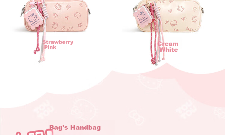 Toutou Women's Handbag Birthday Gift Sanrio HELLOKITTY KITTY Cat Travel Gift for Girlfriend 5