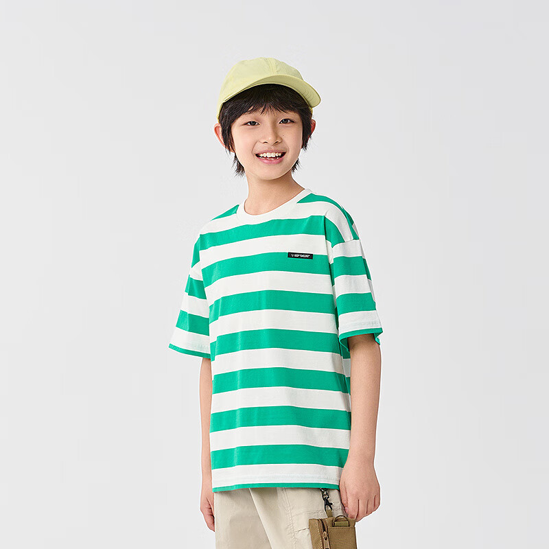 BALABALA Children's Clothing, Kids' Short-Sleeve T-Shirt for Boys And Girls, Summer 2025 Quick-Dry, [Same As In-Store], 202225117209