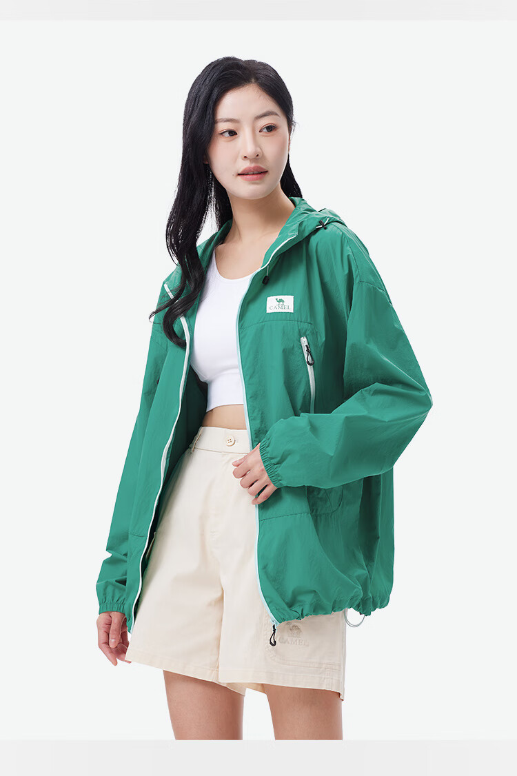 CAMEL Outdoor Sunscreen Jacket Unisex Spring Summer UV Protection Lightweight Coat [Wang Junkai Edition] 37