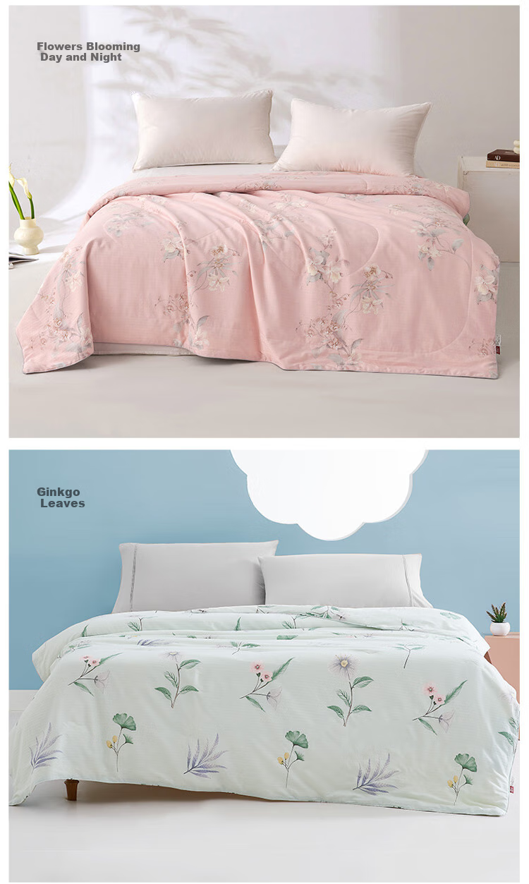 Ciyun Washable Silk Spring And Summer Quilt, 100% Natural Silk Cotton Air Conditioning Comforter, 150*210cm, Heartwarming 11