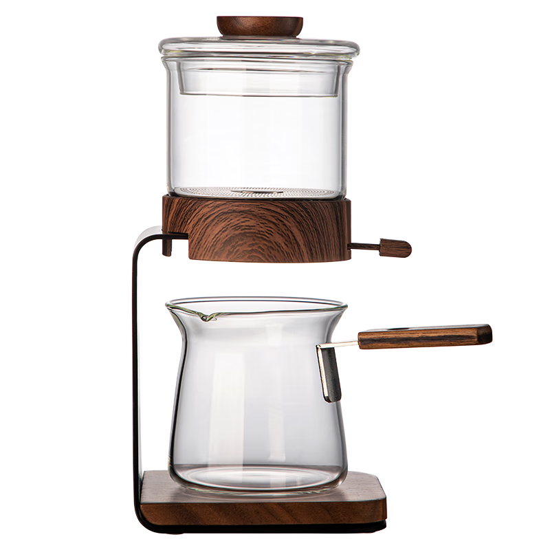 Mingguang Lazy Tea Set Glass Teapot Tea Water Separation Tea Cup Glass Brewing Pot Office Kung Fu Tea Set Home Use