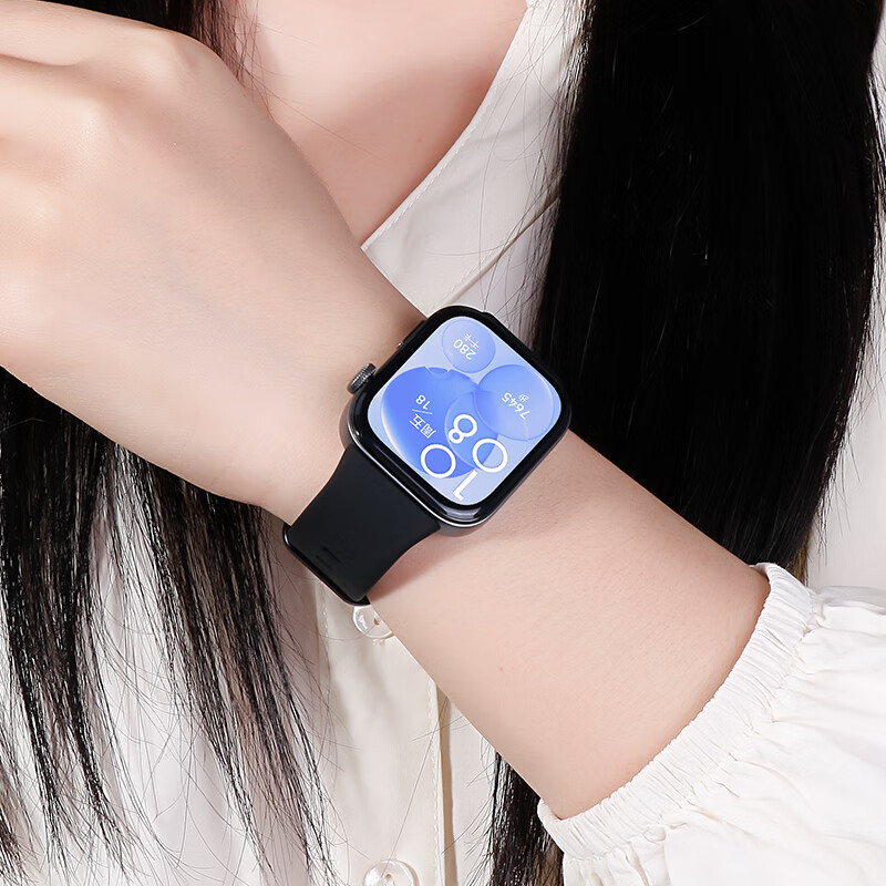 Ремешок Weiqiantu для Huawei FIT4pro/FIT4/FIT3, сменный аксессуар для часов Huawei Fit4pro, унисекс, официальная модель | Moonlight White
