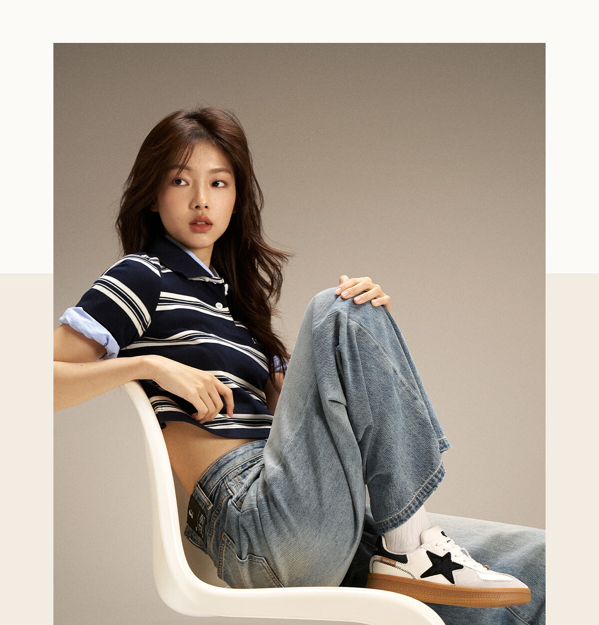 STARTER [Celebrity Style] 2025 Heavyweight New Product T-Toe Suede Casual Unisex Dexun Shoes, White, Size 36 5