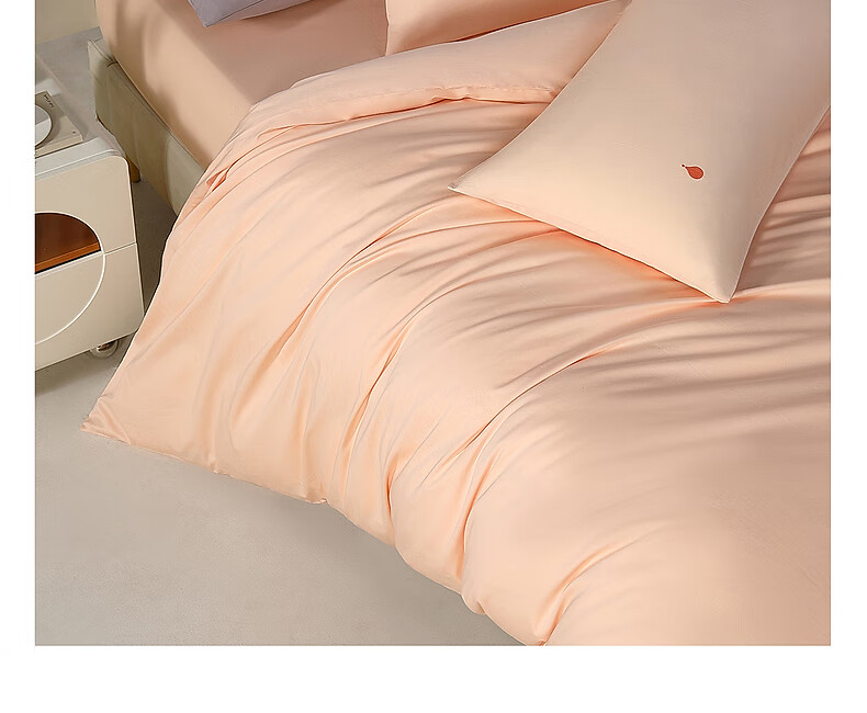 Shuixingjiafang Duvet Cover, 100% Pure Cotton, 60-Count Washed Long-Staple Cotton, Class A Quilt Cover, Single Piece Bedding, 220x240 3