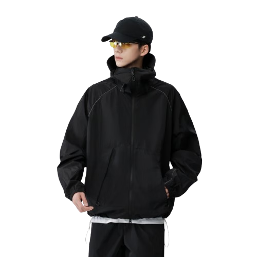 ROMON Men's Summer Lightweight Cycling Sun Protection Jacket Outdoor Waterproof Couple Coat UV Protection Khaki L