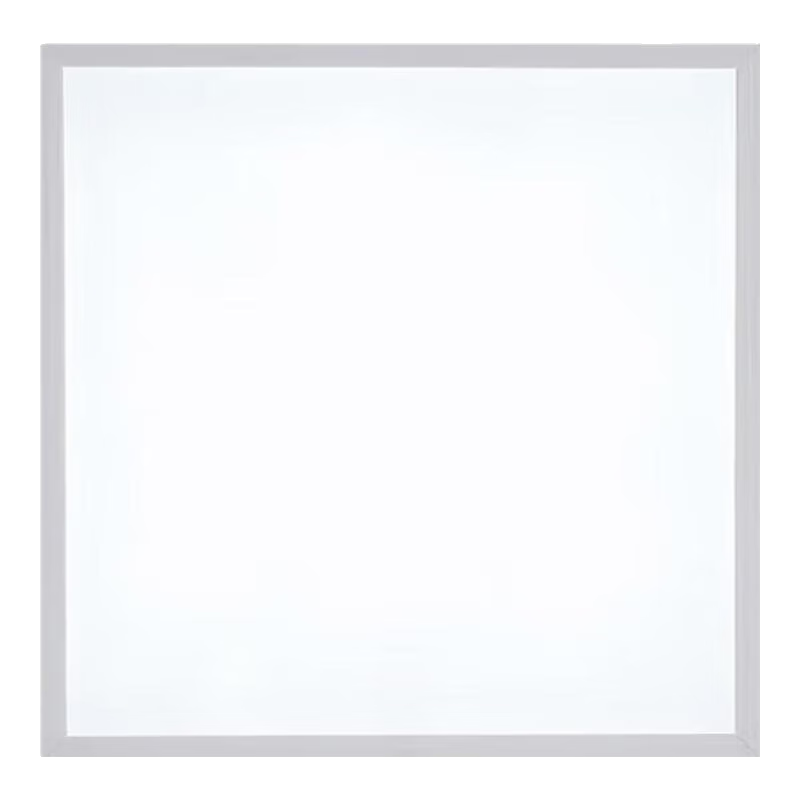 NVC LED Kitchen Integrated Ceiling Light, Bathroom Recessed Light, Flat Panel Light, Misty Silver, 20 Watts, Cool White