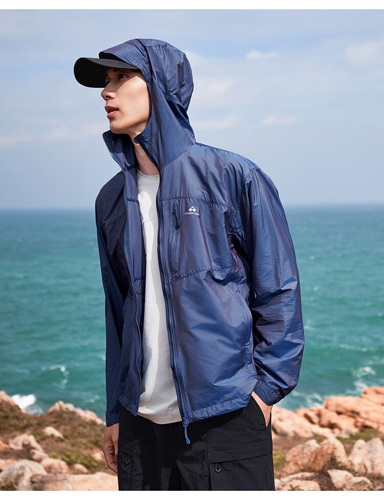 Pioneer Camp Turtle Sun Protection Jacket for Men, Summer Lightweight Sun-Protective Clothing, Outdoor Water-Repellent UV-Resistant Skin Coat, Loose-Fitting Outerwear 7