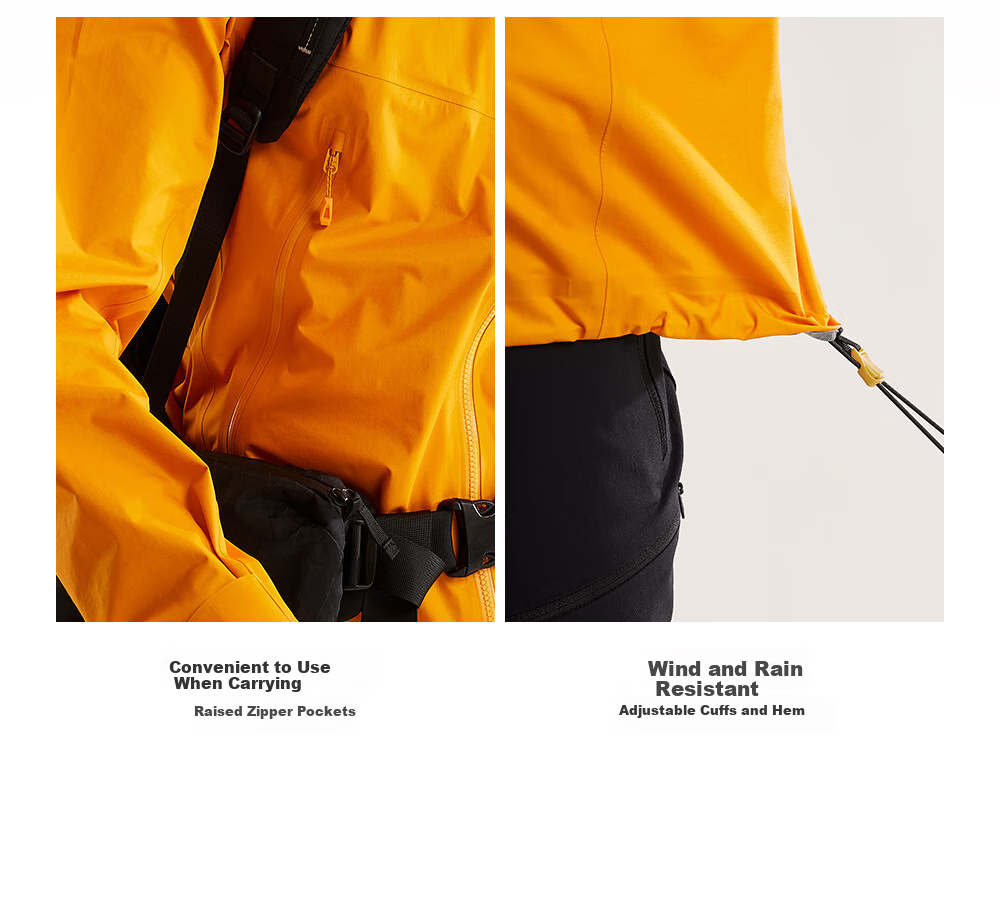 KAILAS [Celebrity Style] Bogda LT Hard Shell Jacket, 3L Waterproof And Windproof Outdoor Mountaineering Coat 12