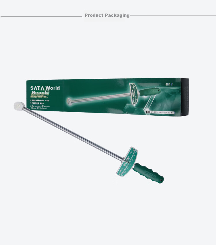SATA 48111 Torque Wrench Dial-Type Kilogram Wrench 1/2 Inch 0-300 (Multiple Styles And Specifications Available) 3