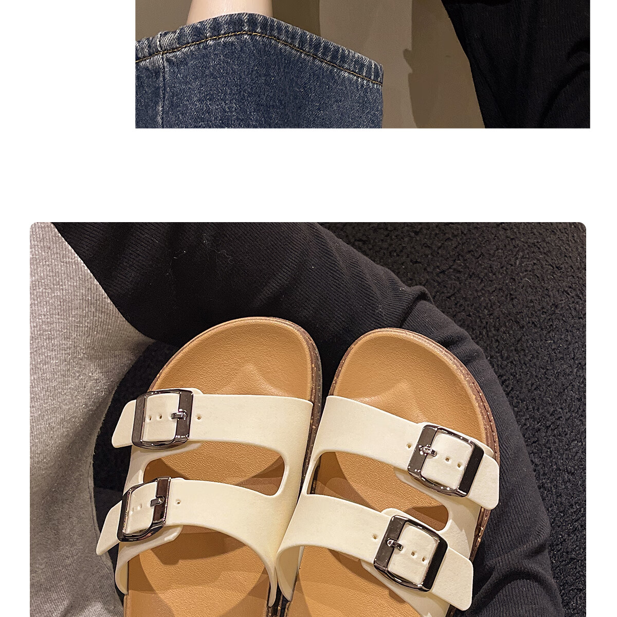 TZLDN Women's Sandals, 2025 New Style, Summer Outdoor Beach Wear, Non-Slip Slippers for Ladies, High-End Elegant Classy Sandals 14