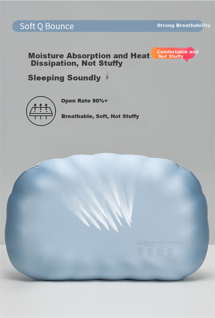 YUZHAOLIN Memory Foam Pillow, Cervical Pillow Core, Deep Sleep Care, Slow Rebound, Specialized Memory Foam Pillow Core for Sleeping 8