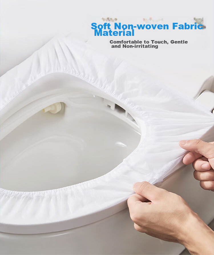 JAJALIN Disposable Toilet Seat Covers [250 Pieces], Dissolvable Toilet Seat Protectors, Waterproof Toilet Seat Covers for Hotels And Maternity Use 6