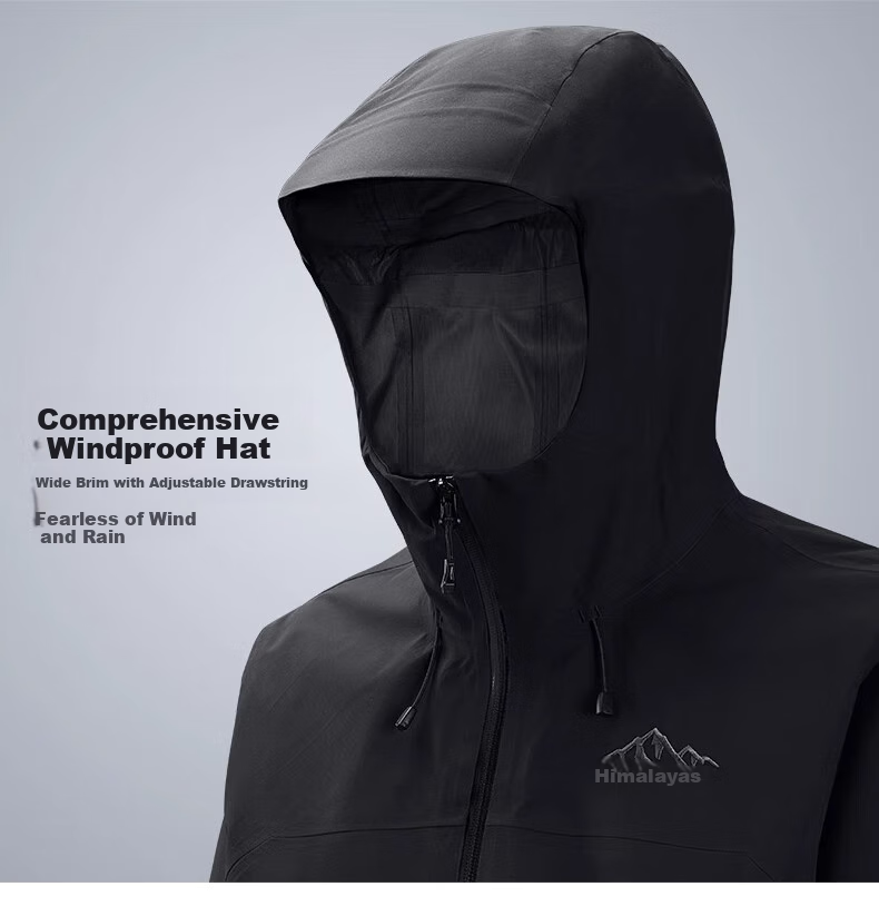 CAMEL [Himalaya Series] Outdoor Windproof And Rainproof Jacket for Men And Women, 3L Hard Shell H3500 A34CA31848 17