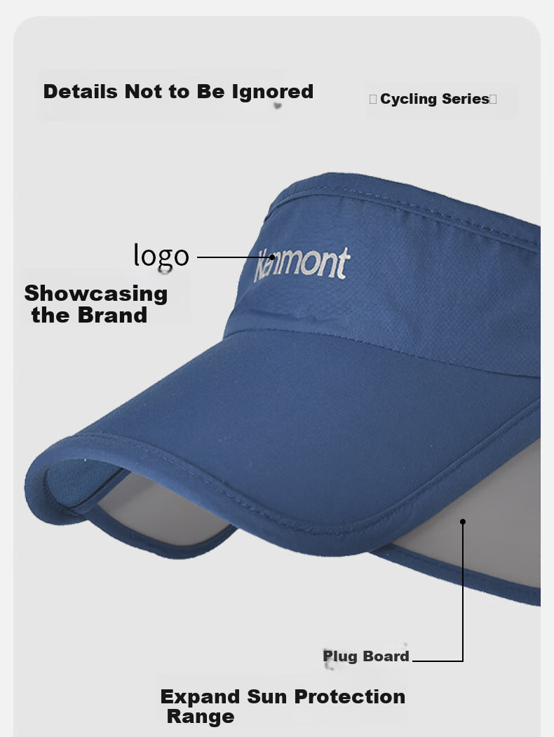 Kenmont Summer Outdoor Tennis Hat, Sun Hat for Men, UV Protection, Sunshade Cap, Anti-UV Running Visor, 3675 11