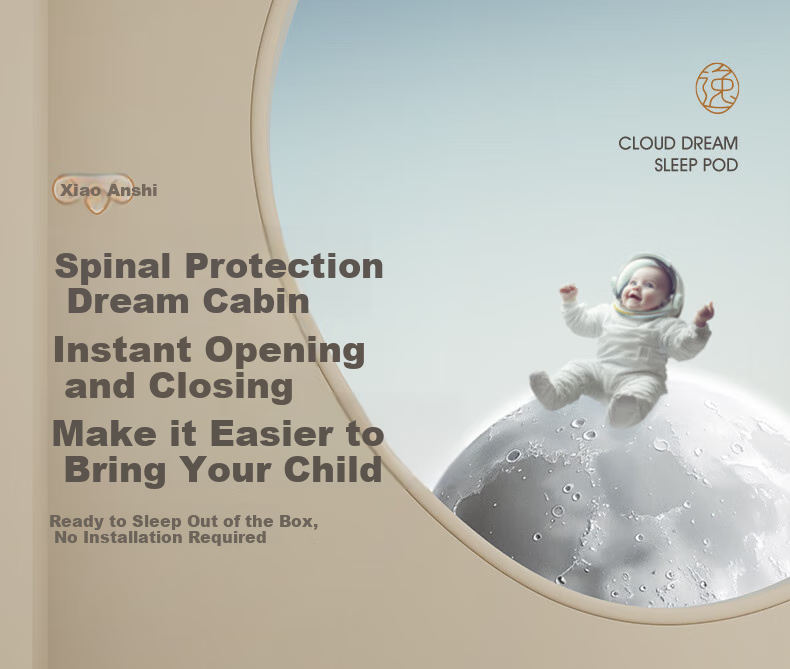 Elittile Baby Crib, Seamless Connection, Multifunctional, Foldable, Movable, Children's Crib, Xia'an Shi Qi Generation Plus 1