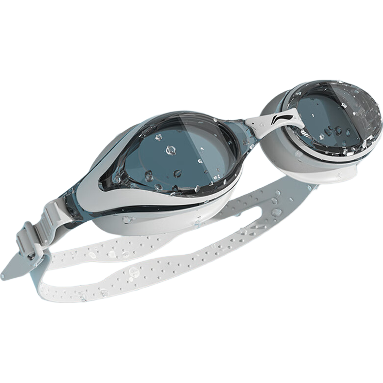 Li-Ning Swimming Goggles, High-Definition Anti-Fog Comfortable Waterproof, for Men And Women, Myopia Swimming Goggles, Professional Diving Equipment, 299-15